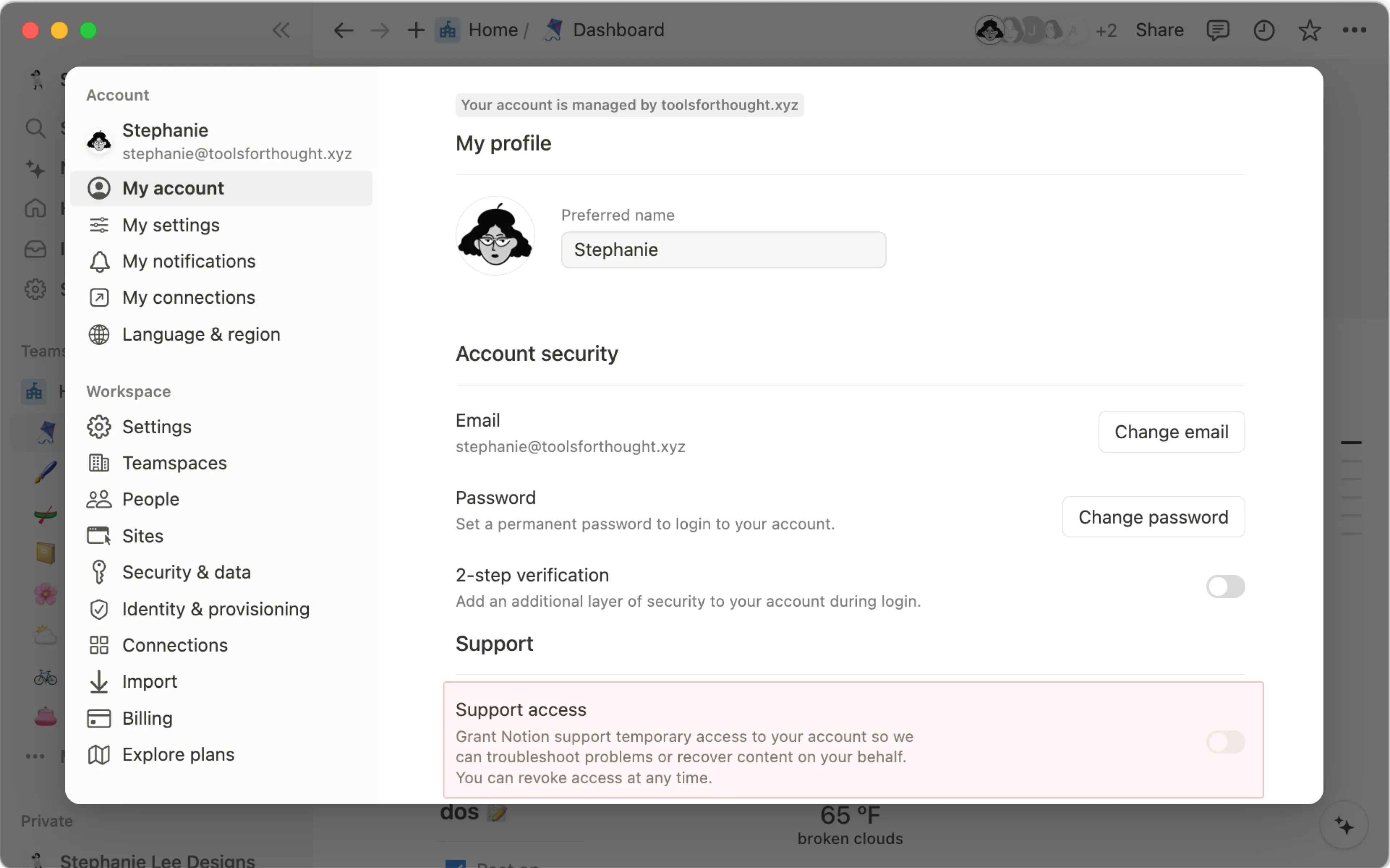 Consentimento para o acesso de dados - conceder