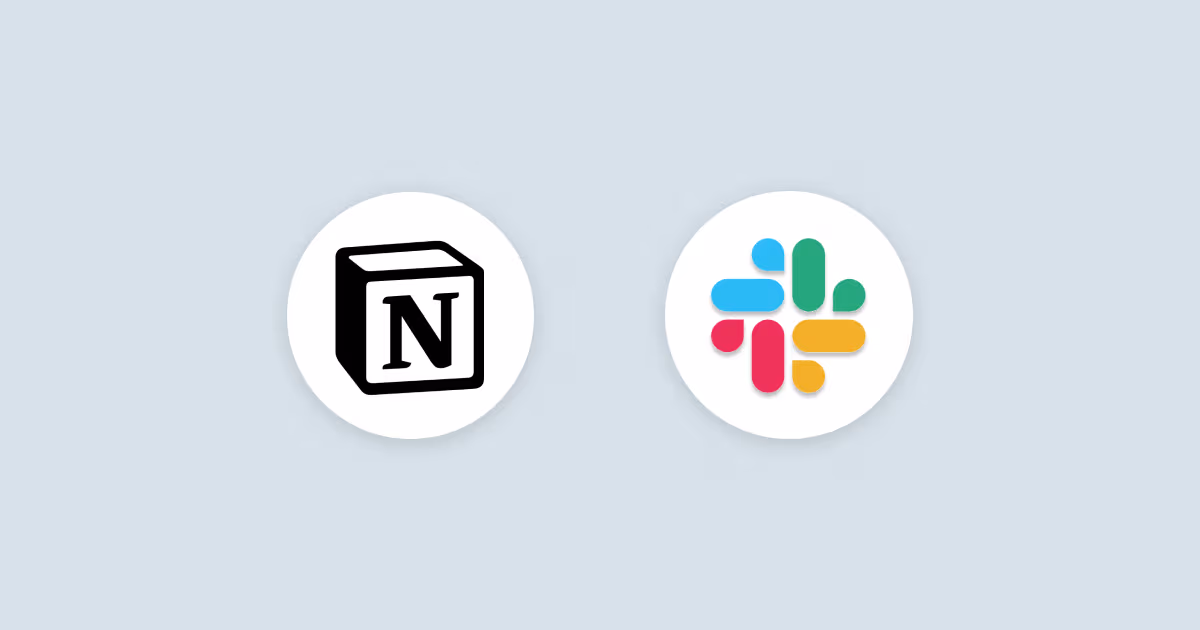 Unleashing productivity with Notion's Slack integration