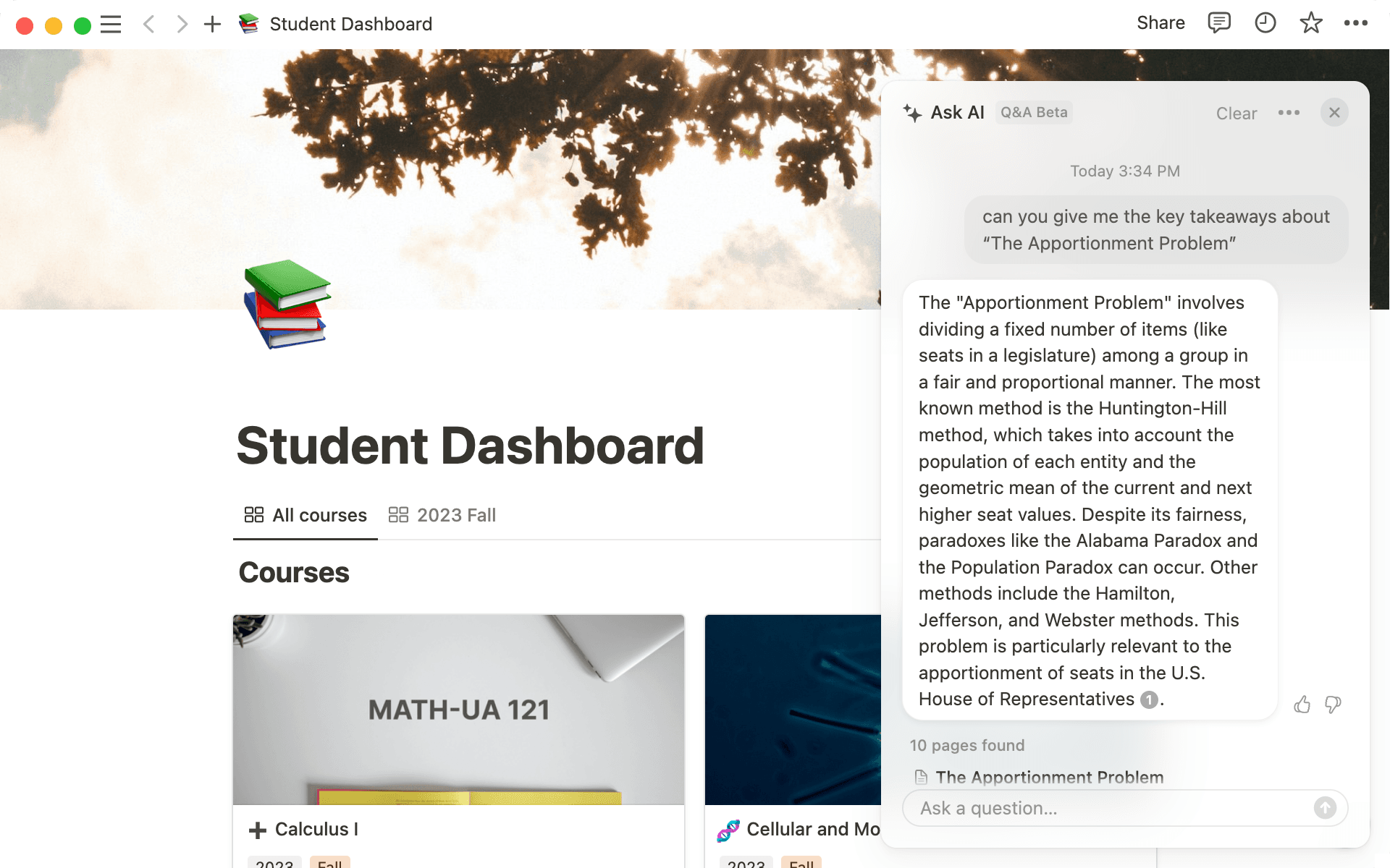 Extraia insights das suas anotações, de qualquer lugar do seu espaço de trabalho.