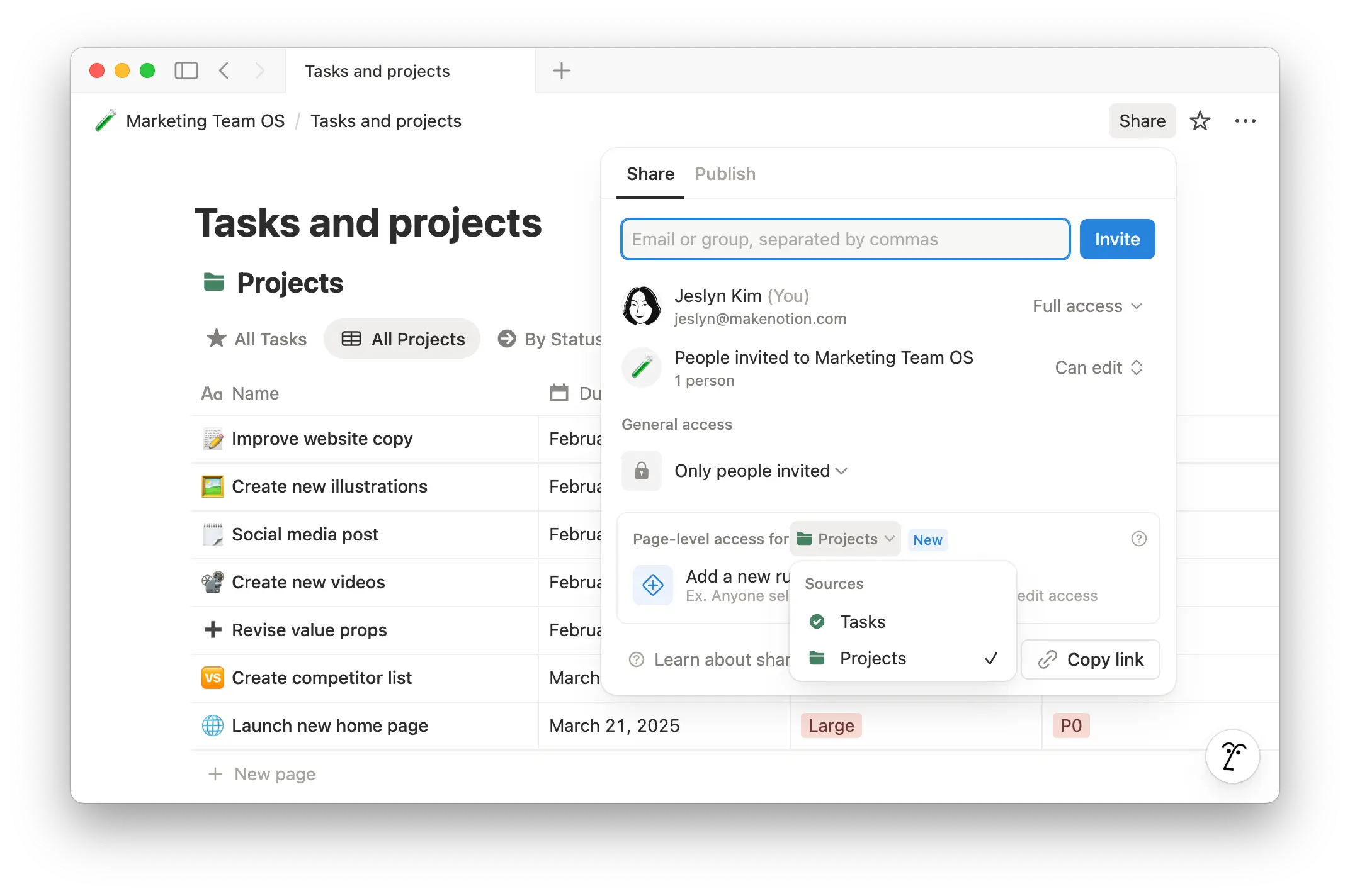 ca: escolher fonte de dados para regra de acesso no nível de página