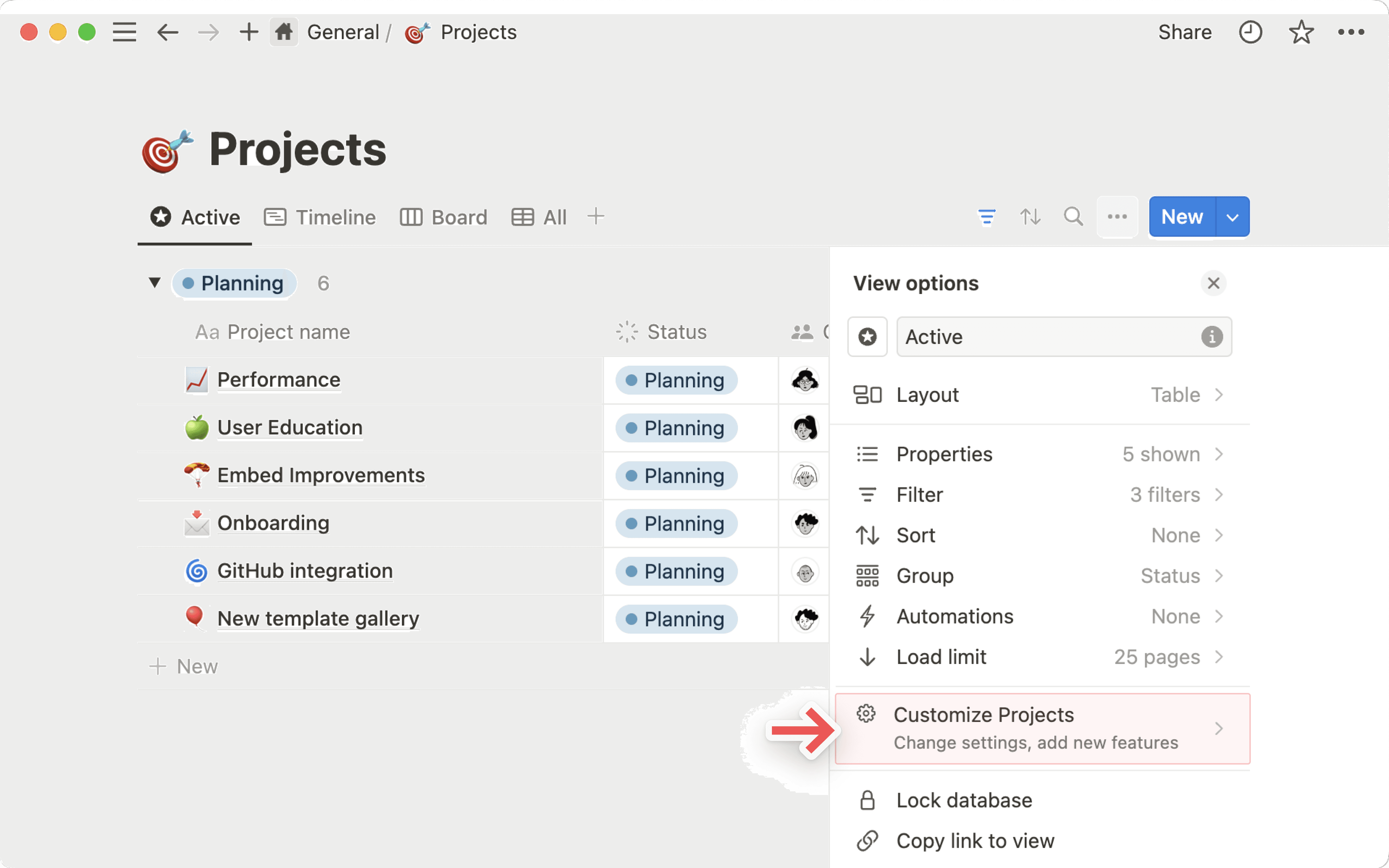 hc: personalizar sua base de dados