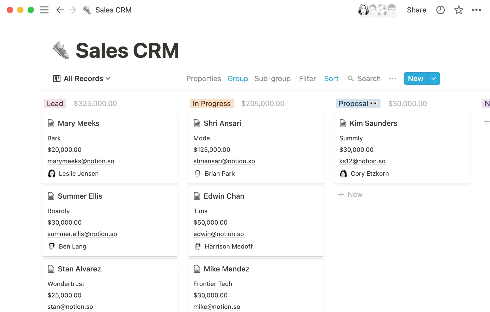 Comece com uma base de dados sempre que precisar organizar e categorizar informações, especialmente se você puder se beneficiar de visualizações adicionais.