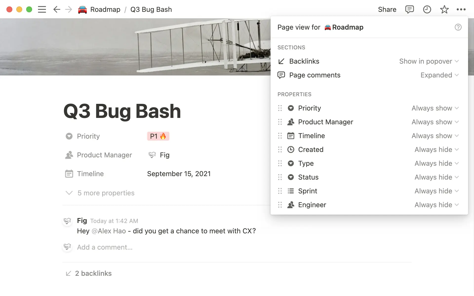 Personalizar página de uma base de dados