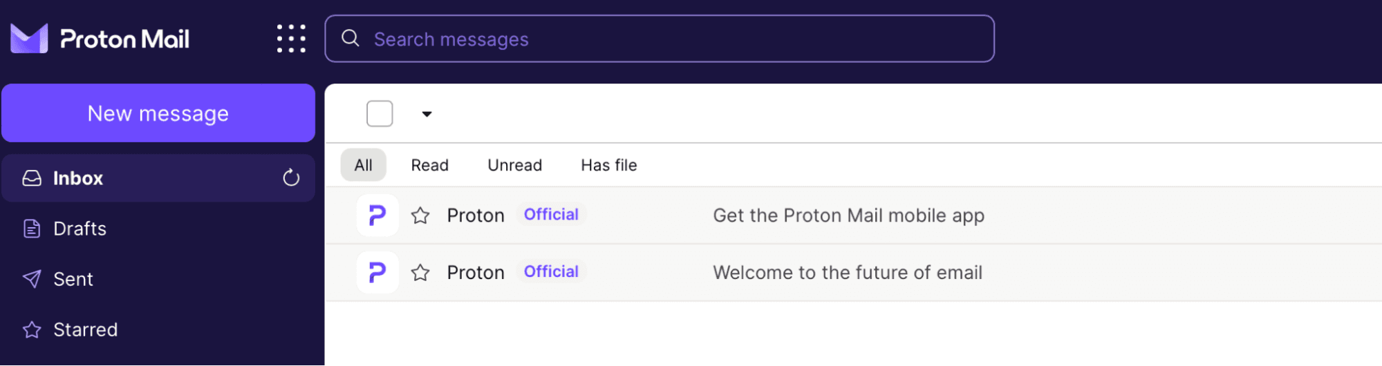 Source: Proton Mail screenshot