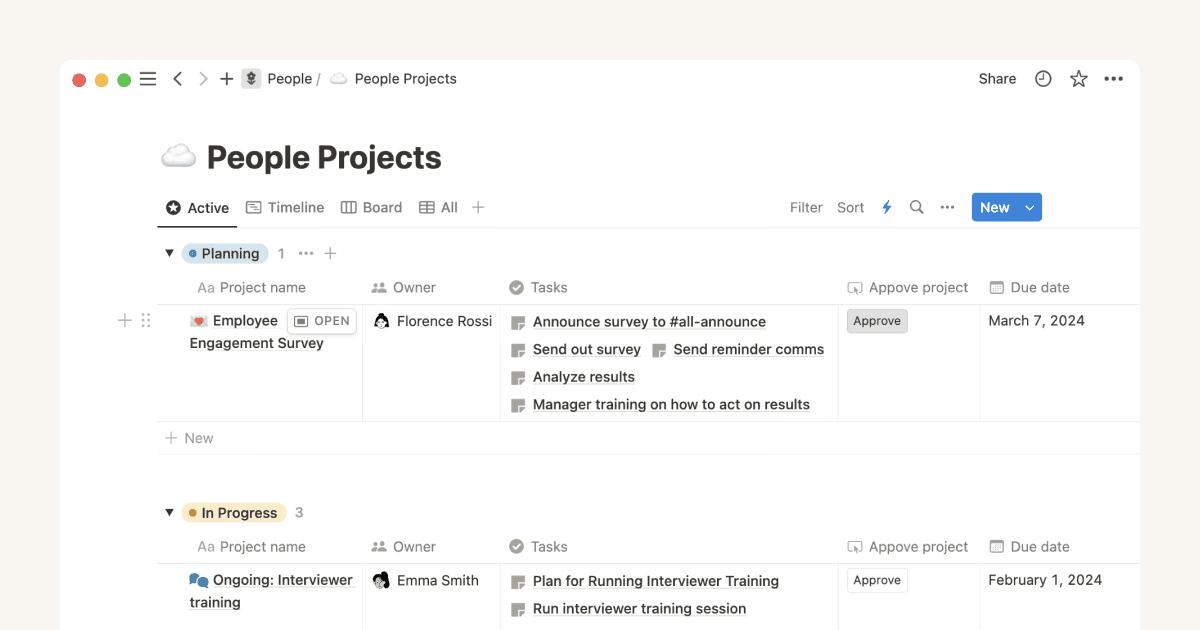 Trabalhe com mais eficiência com as propriedades de botões na base de dados