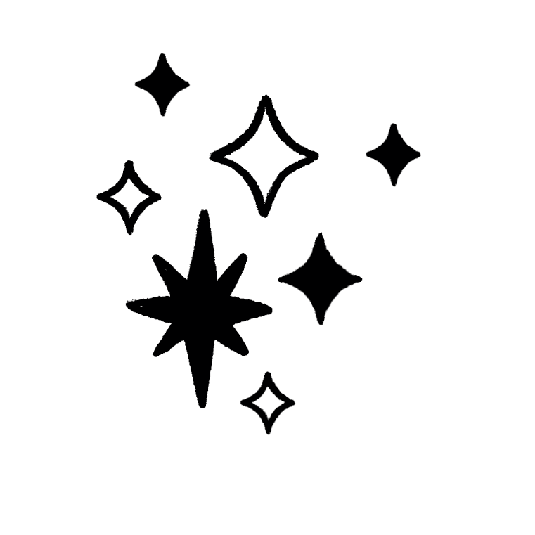 Ilustração de brilhos