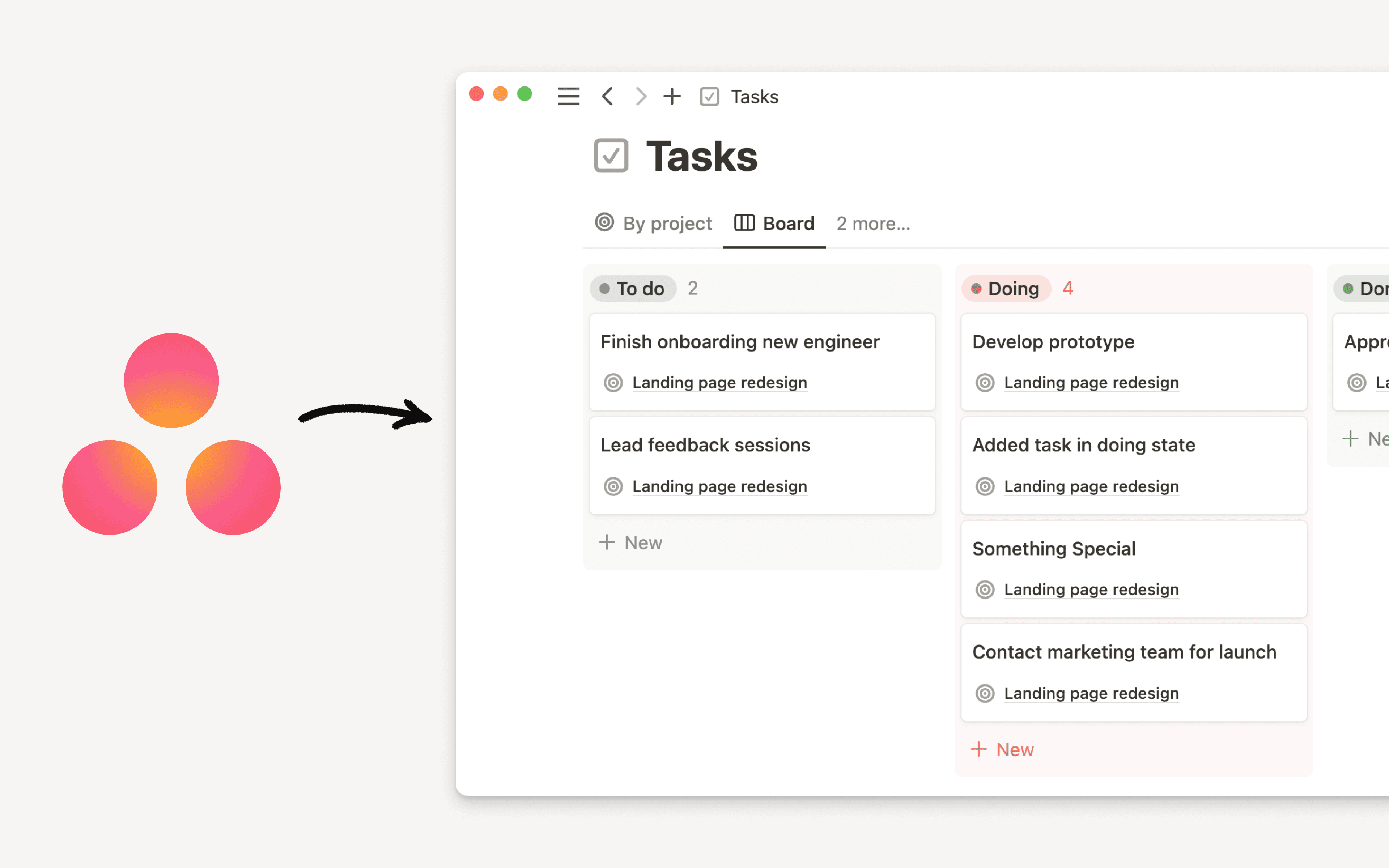 Importador do Asana aprimorado