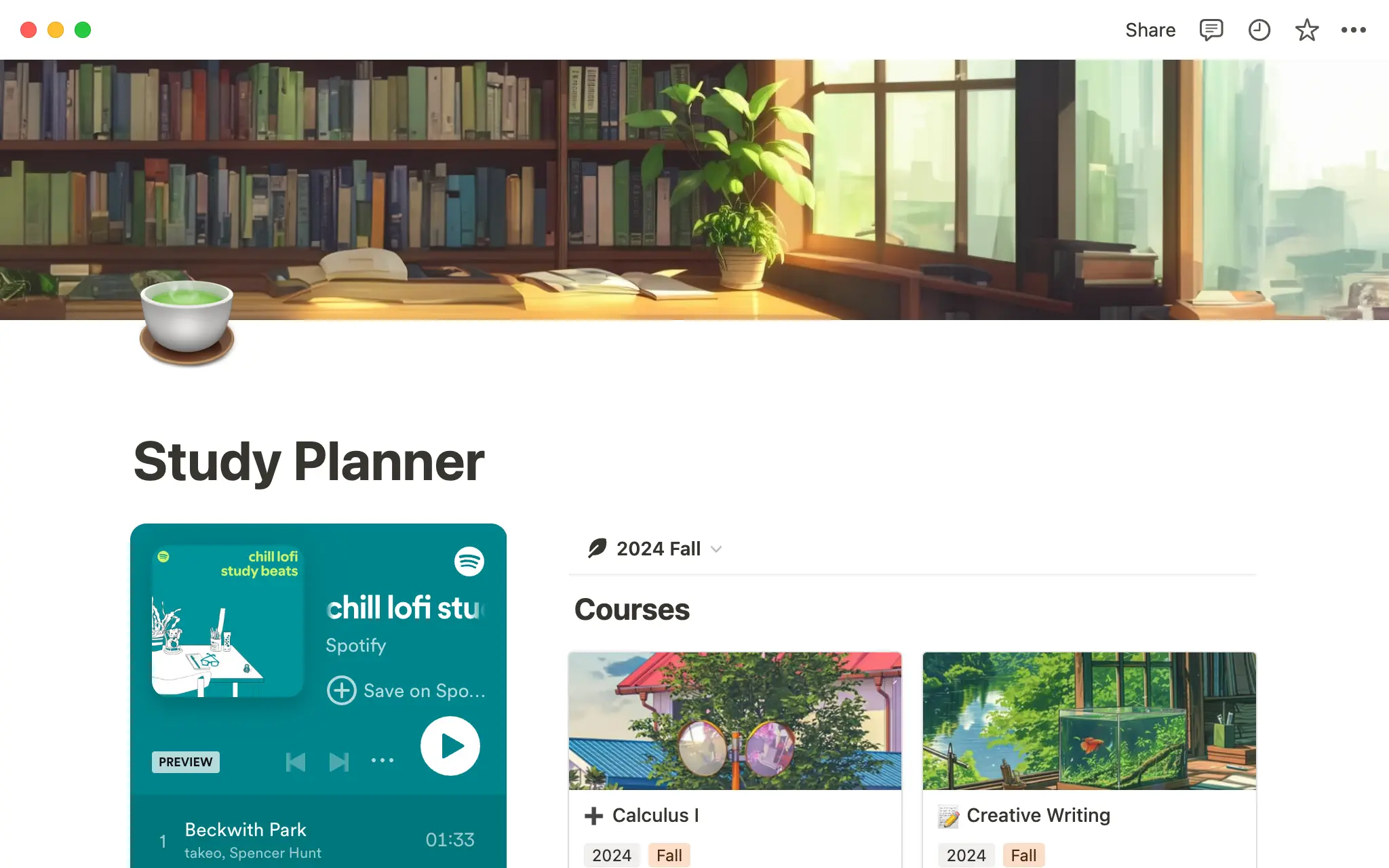 Mantenha tudo organizado com uma base para suas tarefas e atividades.