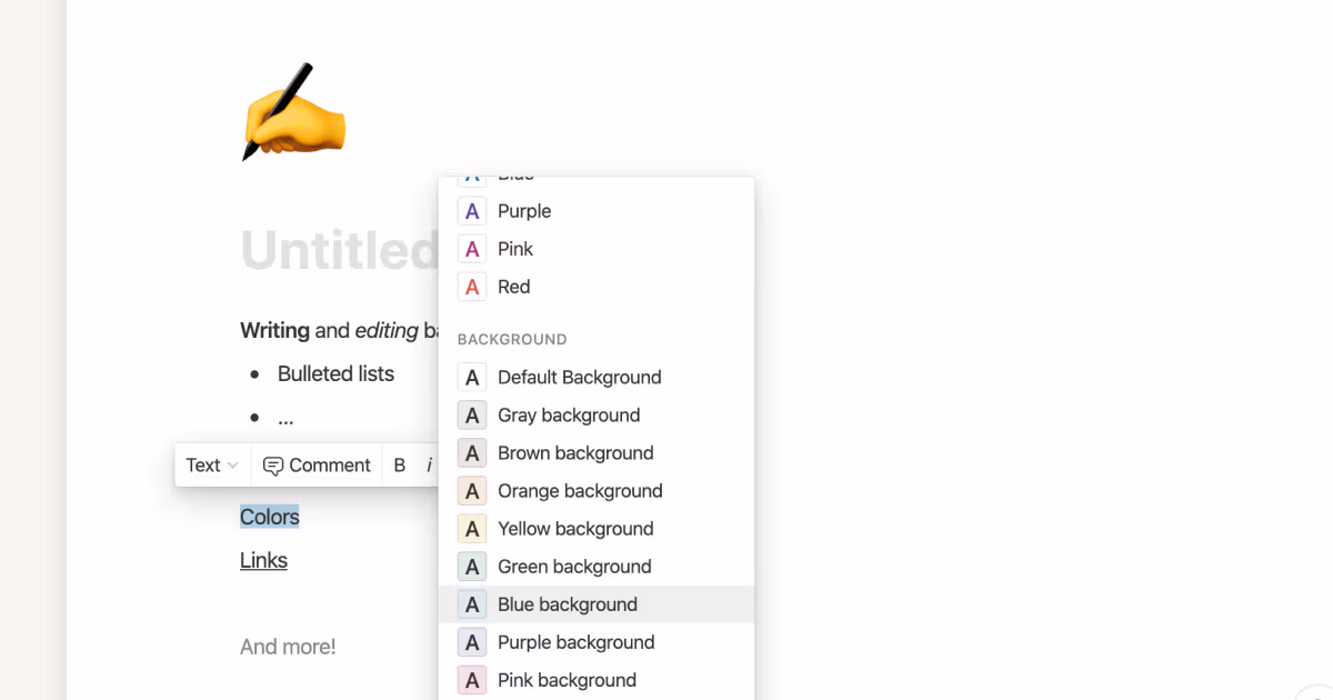 Writing & editing basics