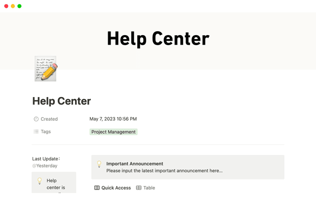 Help Center