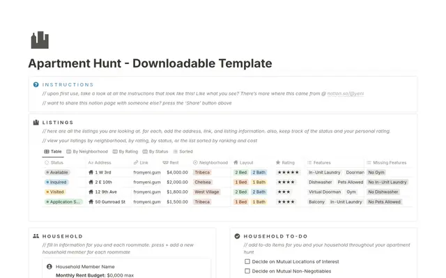 Ultimate Apartment Hunt